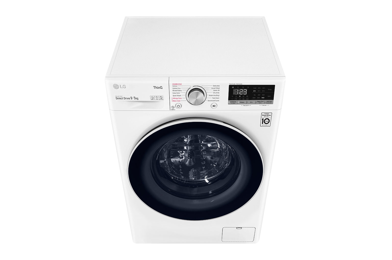 LG 9kg/5kg Series 5 Washer Dryer Combo - Steam, WVC5-1409W