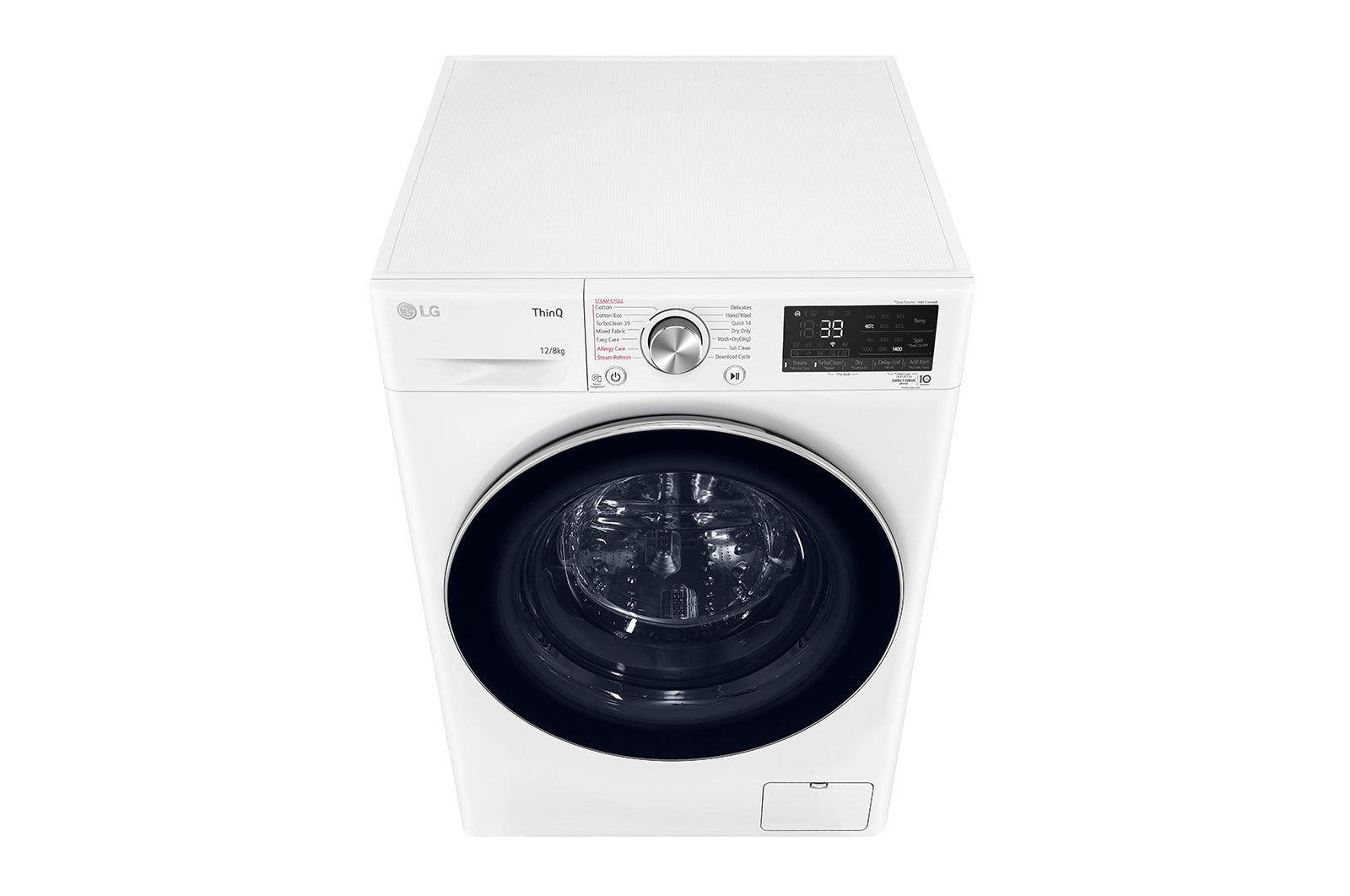 LG 12/8kg Series 9 Washer Dryer Combo - Steam, WVC9-1412W