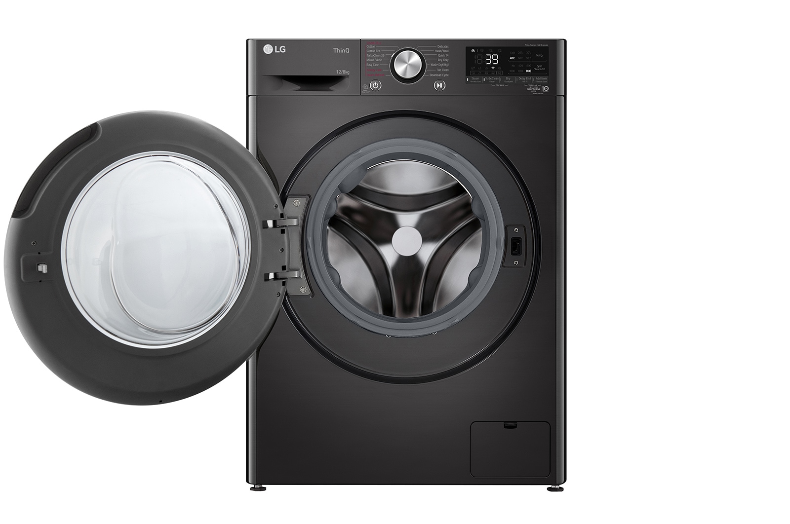 LG 12/8kg Series 9 Washer Dryer Combo - Steam, WVC9-1412B