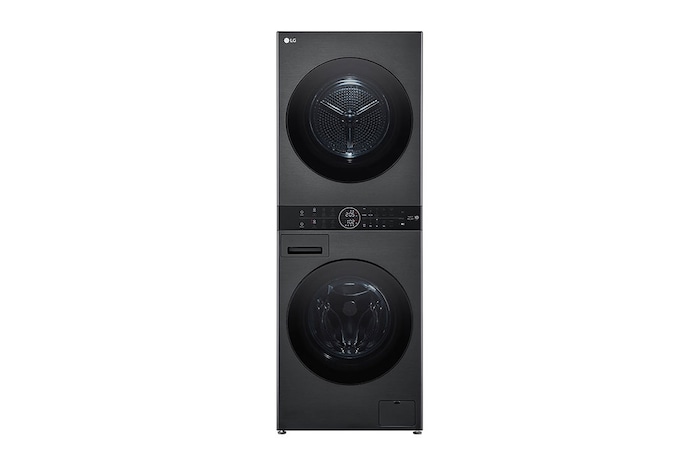 LG 12/9kg WashTower™ Stacked Washer Dryer Black, WWT-1209B