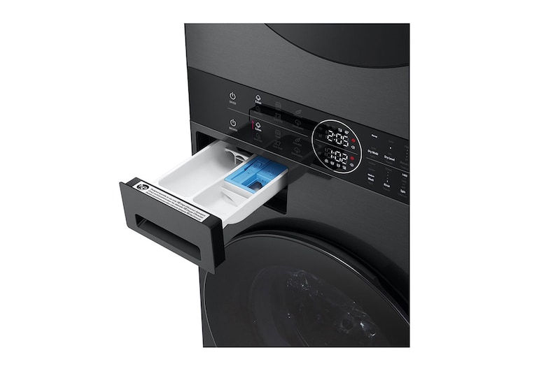 LG 12/9kg WashTower™ Stacked Washer Dryer Black, WWT-1209B