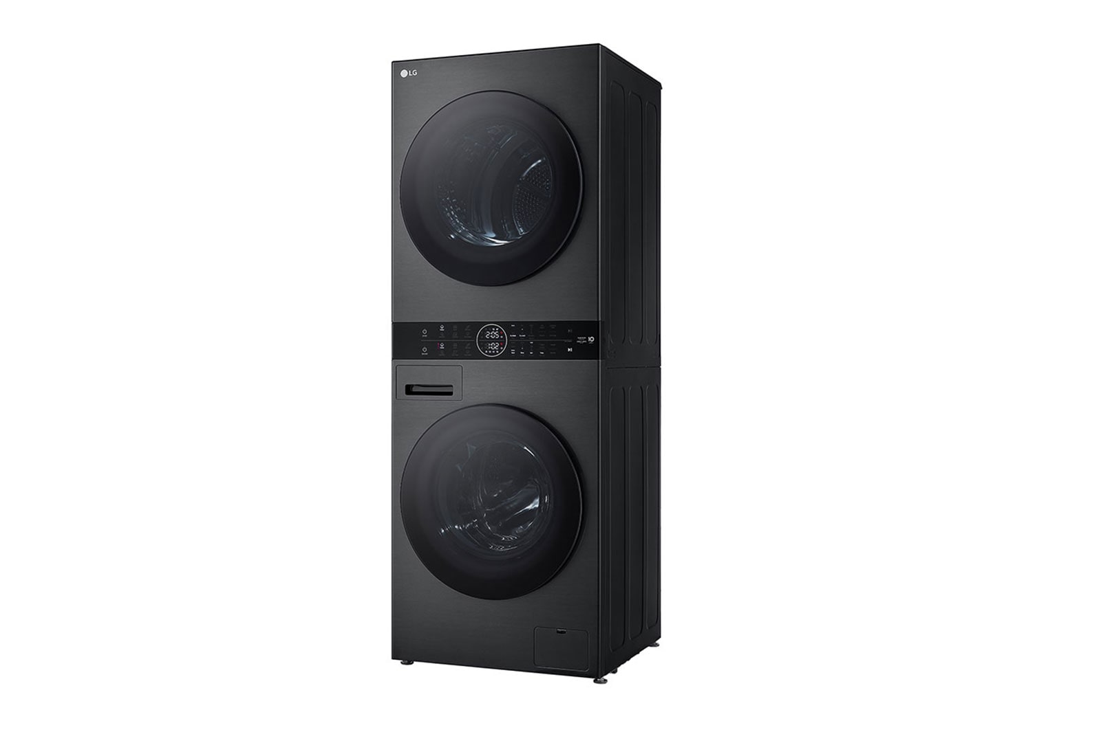 LG 12/9kg WashTower™ All-In-One Stacked Washer Dryer in Platinum Black, WWT-1209B