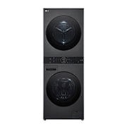 LG 12/9kg WashTower™ All-In-One Stacked Washer Dryer in Platinum Black, WWT-1209B