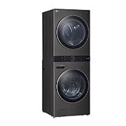 LG 17kg WashTower™ All-In-One Stacked Washer Dryer in Black Steel, WWT-1710B