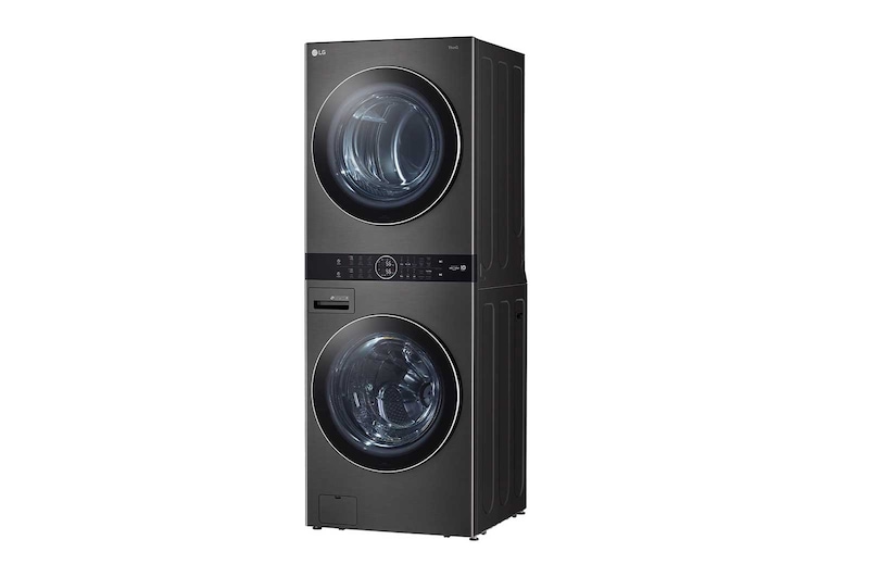 LG 17kg WashTower™ Stacked Washer Dryer Black, WWT-1710B