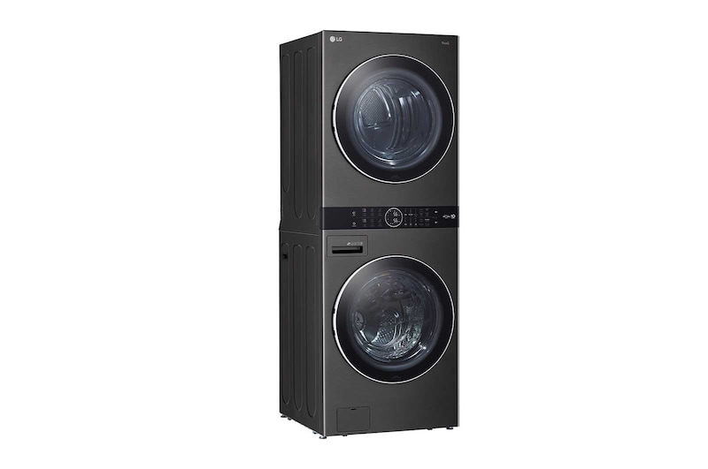 LG 17kg WashTower™ Stacked Washer Dryer Black, WWT-1710B