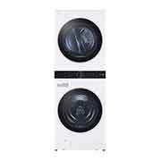 Front view of 17kg WashTower™ All-In-One Stacked Washer Dryer WWT-1710W