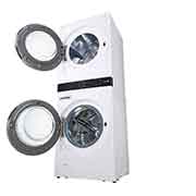 LG 17kg WashTower™ Stacked Washer Dryer White, WWT-1710W