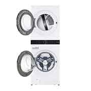 LG 17kg WashTower™ Stacked Washer Dryer White, WWT-1710W