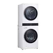 LG 17kg WashTower™ Stacked Washer Dryer White, WWT-1710W