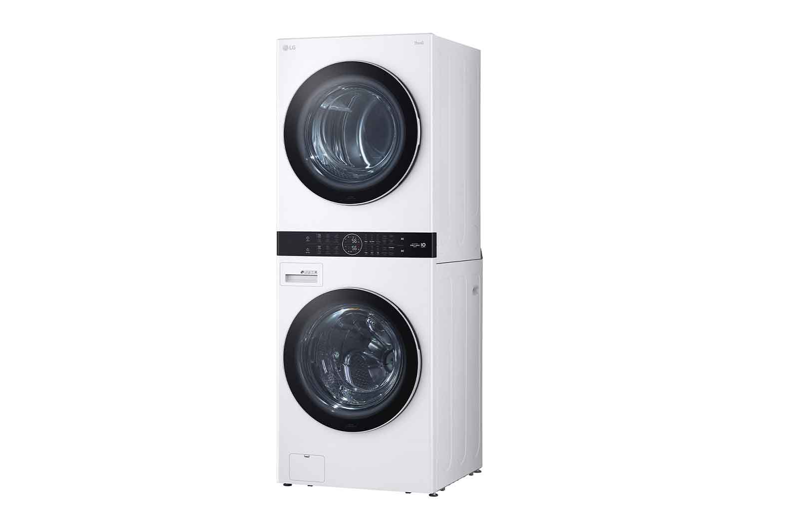 LG 17kg WashTower™ Stacked Washer Dryer White, WWT-1710W