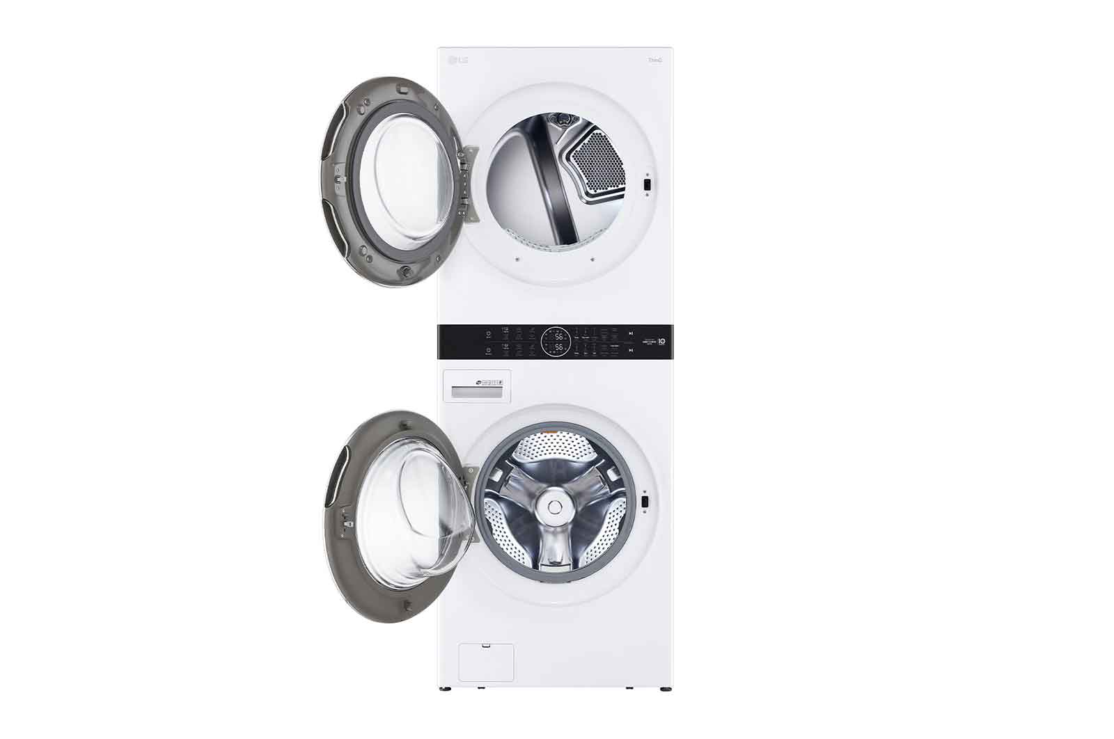 LG 17kg WashTower™ Stacked Washer Dryer White, WWT-1710W