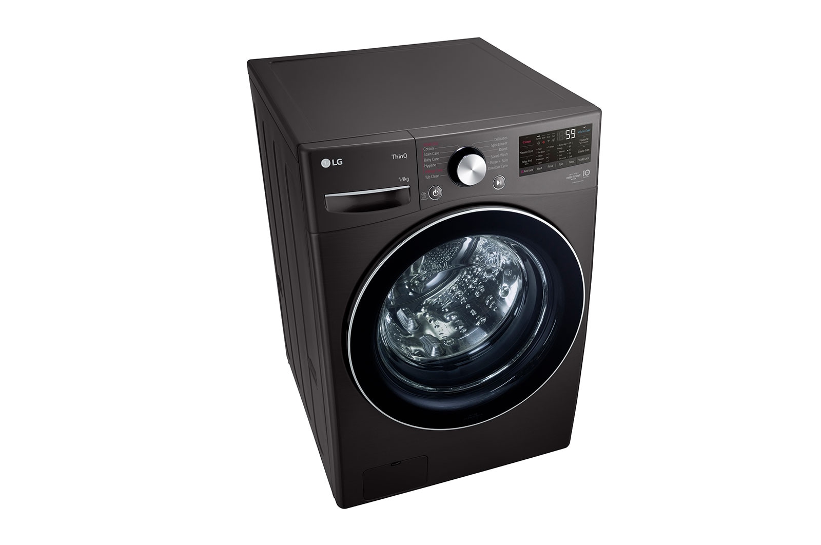 LG 14kg XL Capacity Front Load Washing Machine with Steam+, WXL-1014B