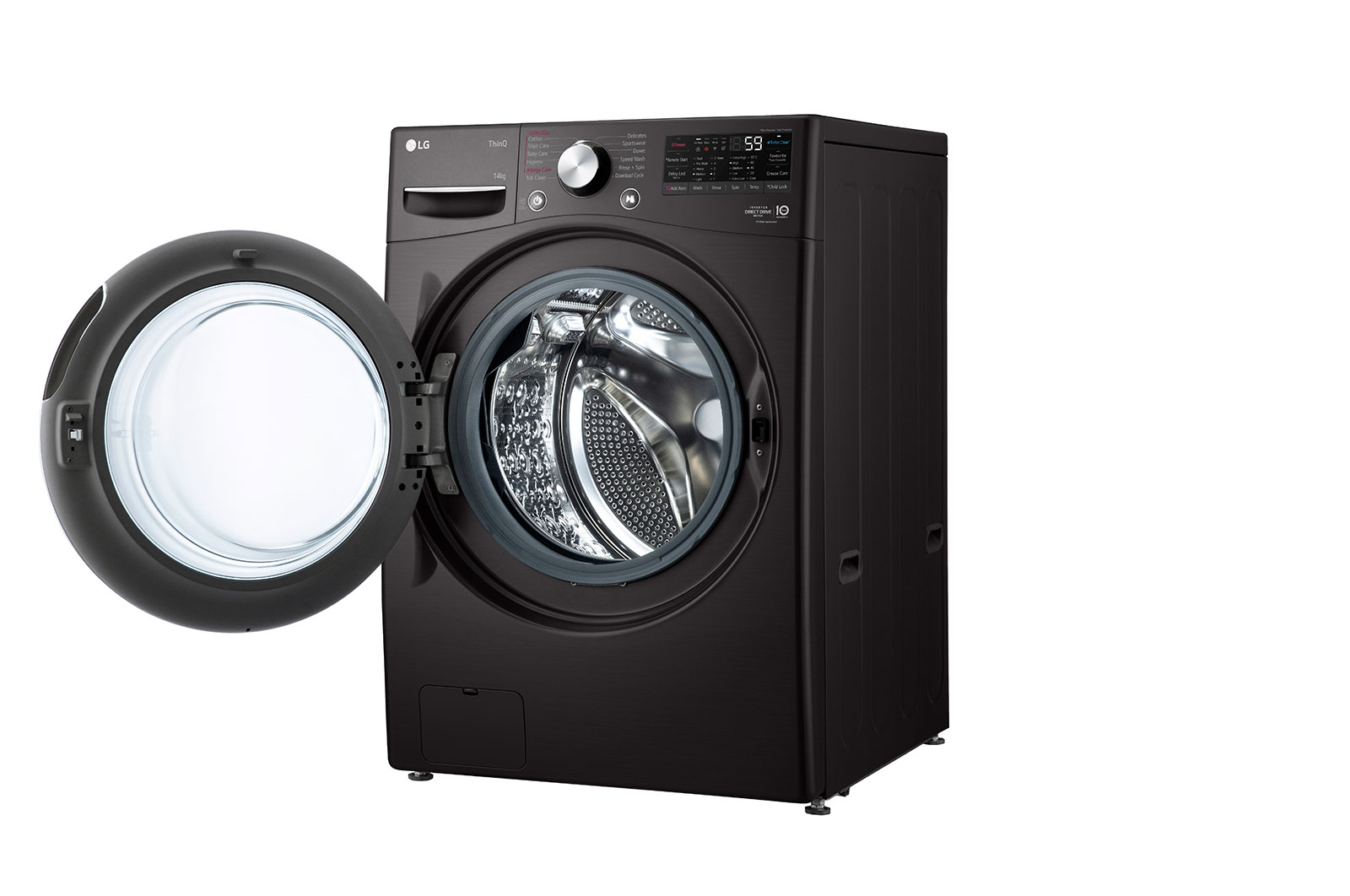 LG 14kg XL Capacity Front Load Washing Machine with Steam+, WXL-1014B