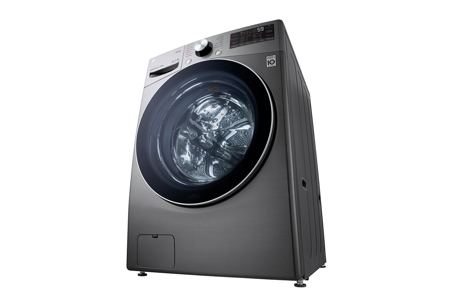 LG 14kg Front Load Washing Machine with  Steam+  and Turbo Clean®, WXL-1014E