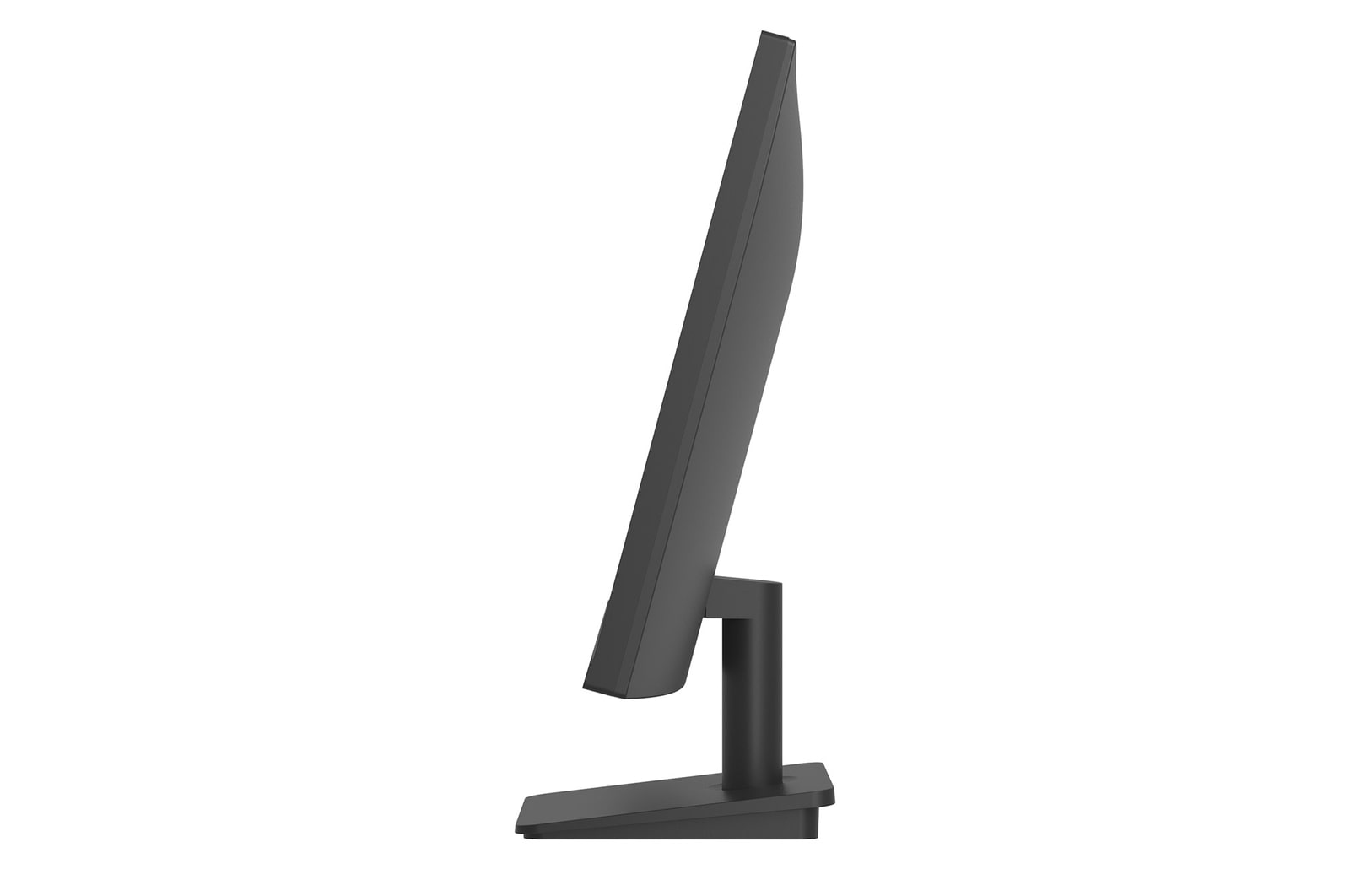 side view of the screen moving for tilt adjustment