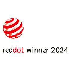 Reddot design award 2024 logo.