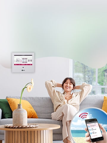 Come home to comfort with LG air conditioners