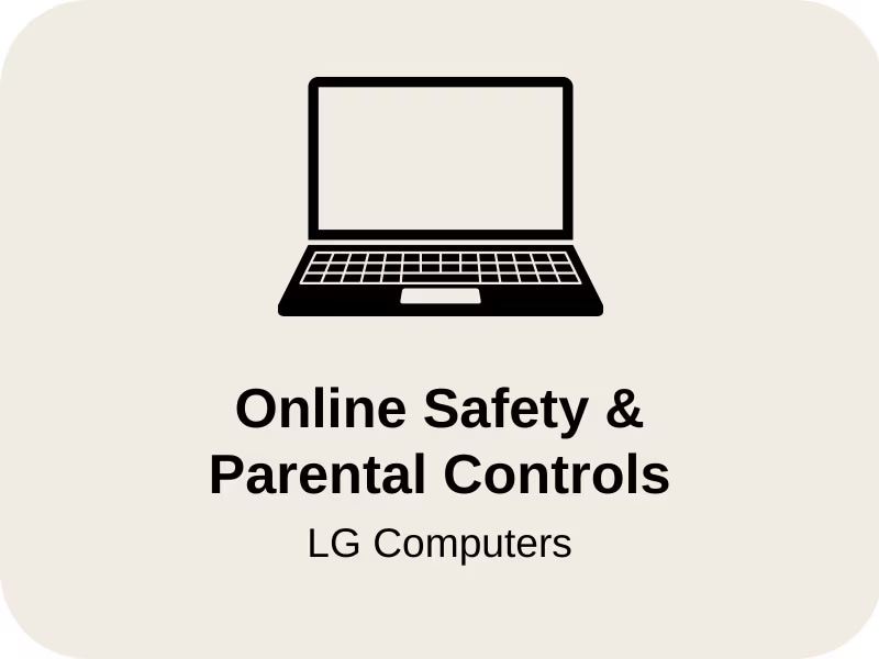 Safety and Parental Controls Laptops