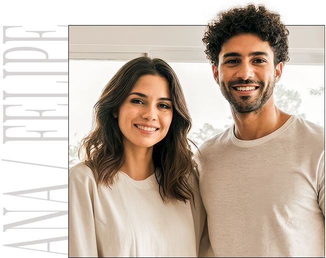 Imagem do casal fazendo o pedido de consultoria