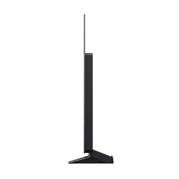 Fogueira à noite em meio à natureza. À distância, há uma floresta e um lago. O céu noturno está repleto de estrelas. A cena inteira está dividida ao meio. Uma das metades é mais escura e sem brilho. A outra metade é notavelmente mais brilhante, mostrando o brilho impressionante do Brightness Booster.