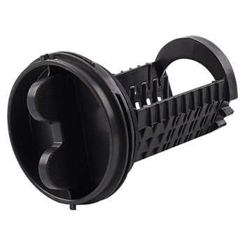 Vista frontal de Filtro da bomba de drenagem para lavadoras de carga frontal 383EER2001A