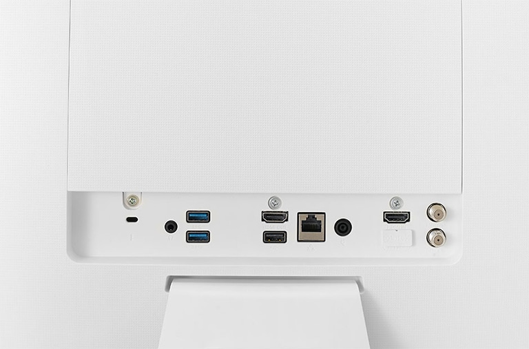 LG Computador All in One LG com TV 24", Windows 10 Home (A LG recomenda o Windows 11 Pro para empresas), I5, 4GB, 1TB, 7ª Geração de Processadores Intel®, 4,80 Kg, 24V570-C.BJ31P1