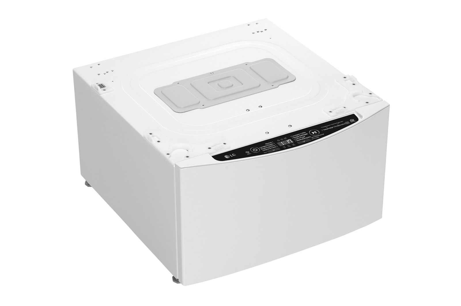 LG Lavadora Smart TWINWash Mini 2kg 127V com 3 Motion Branca, WD2100CW