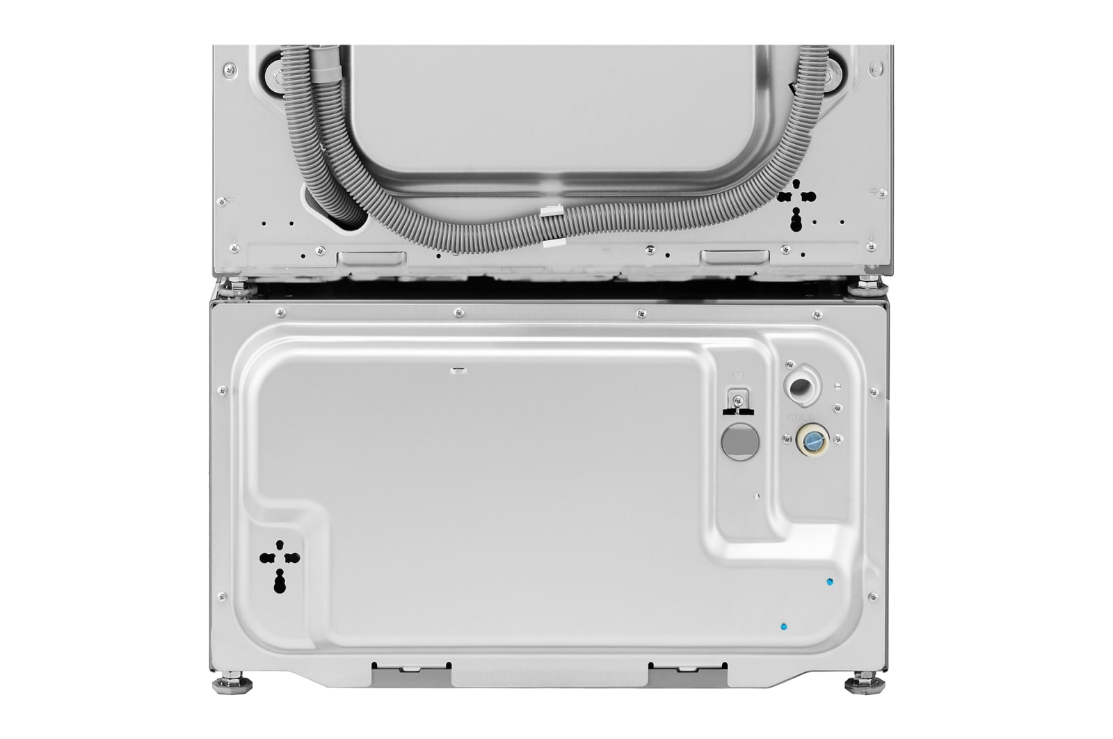 LG Lavadora de Roupas Smart TWINWash Mini 2kg 220V 3 Motion Aço Escovado , WD2100VMA