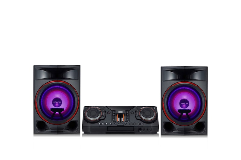 LG Mini System LG XBOOM - 2350W RMS, Graves Potentes, Karaokê, DJ Set e Party Speaker - CL87, CL87