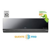 LG Ar Condicionado Split LG Smart Inverter Artcool, 9.000 Btu/h Quente/Frio, AS-W092BRG2