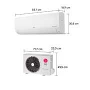 LG Ar-Condicionado LG AI Smart Inverter Voice 12.000 BTU Frio 220V, S3-Q12JA31E