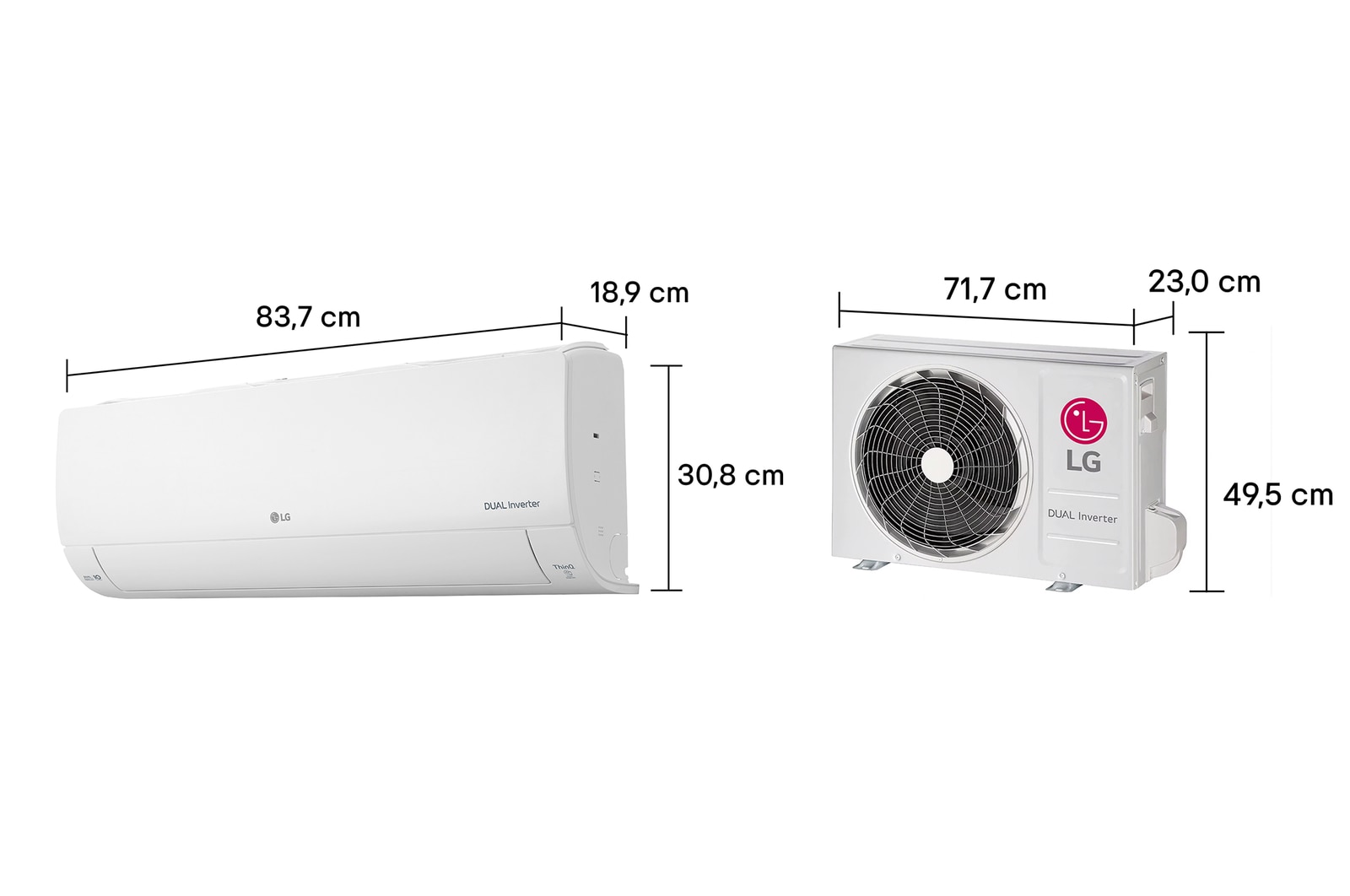 LG Ar-Condicionado LG AI Smart Inverter Voice 12.000 BTU Frio 220V, S3-Q12JA31E