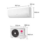 LG Ar-Condicionado LG AI Dual Inverter Voice 15.000 BTU Frio 220V, S3-Q15JL31A