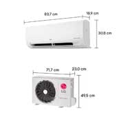 LG Ar-Condicionado LG AI Dual Inverter Voice 12.000 BTU Quente/Frio - 220V, S3-W12JA31A