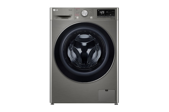 LG Combo Lava e Seca LG Smart VC4 12kg Inox Look 220V + Ar Portátil 127V, LP1419IVSI.CV5012