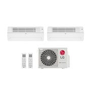 LG Ar condicionado Multi Split Inverter 2 ambientes (2 X 1via 9.000BTUS) Quente/Frio WiFi integrado, MIN21V1