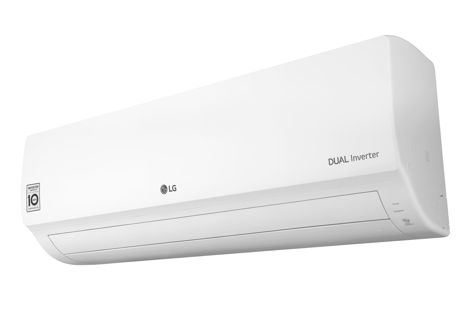 LG Ar Condicionado Split LG DUAL Inverter Compact 9.000 Frio, 220V, S4-Q09WA5AA