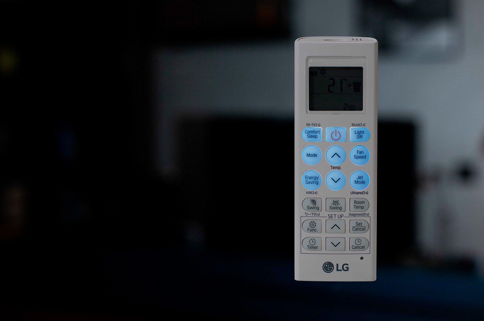 LG Ar Condicionado LG DUAL Inverter Voice UV Nano 18.000 Quente/Frio 220V, S4-W18KL3XB