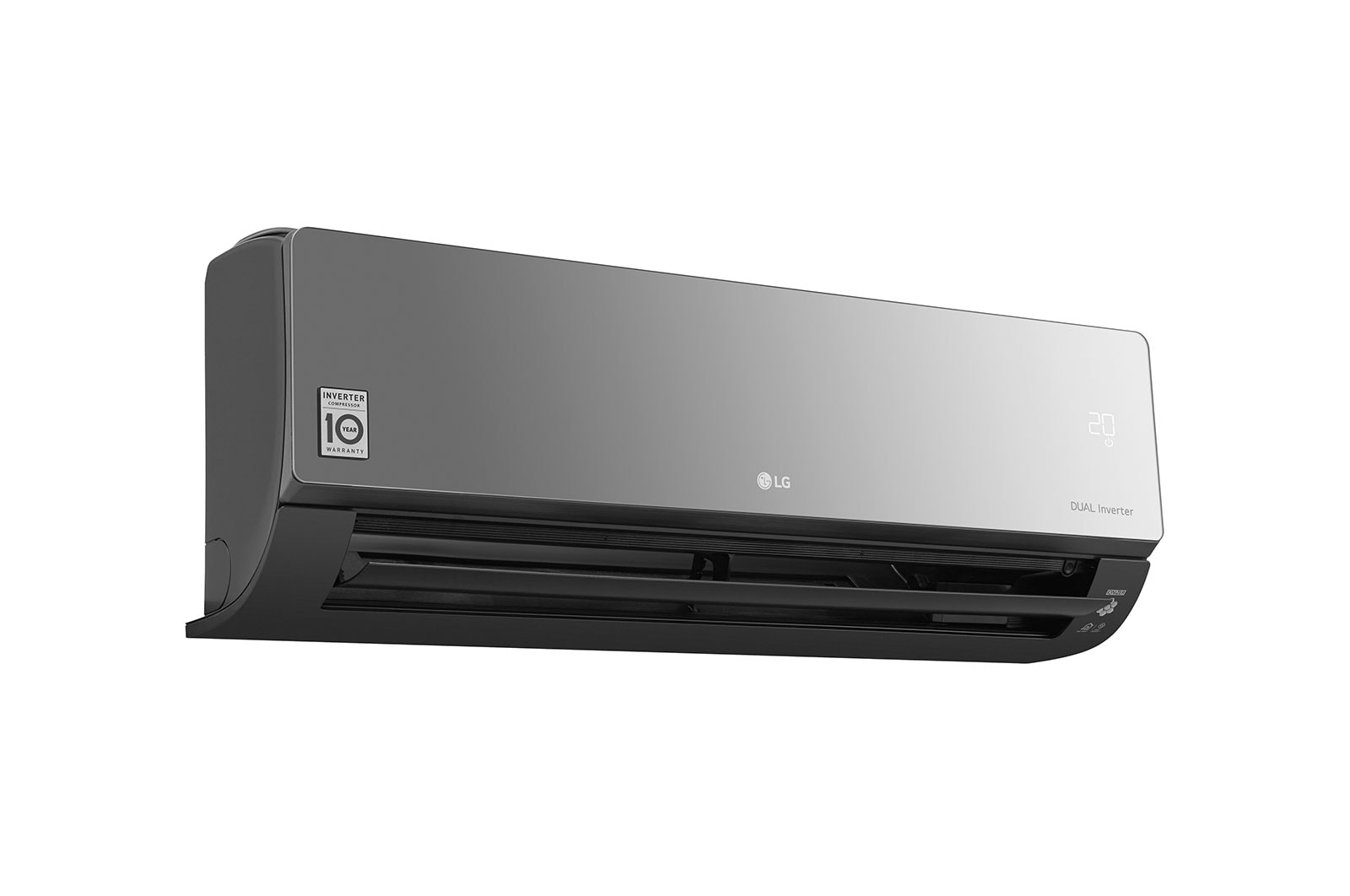 LG Ar Condicionado Split LG DUAL Inverter VOICE ARTCOOL 18.000 Quente/Frio 220V, S4-W18KLRPB