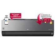 LG Ar condicionado Split LG DUAL Inverter VOICE ARTCOOL 24.000 Quente/Frio 220V, S4-W24KERP1