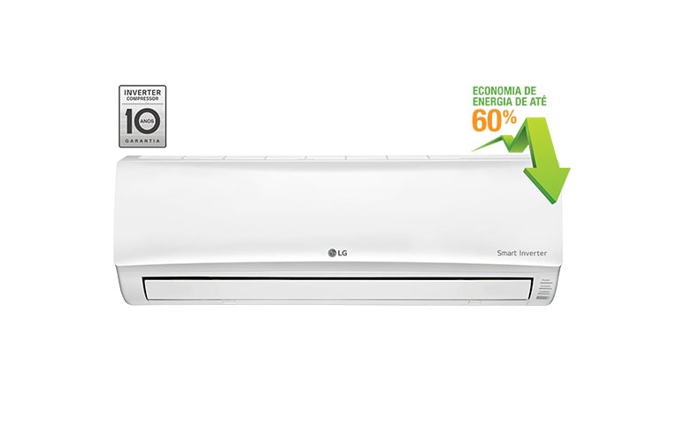 LG Ar Condicionado Split LG Smart Inverter, 18.000 Btu/h Frio, US-Q182CSG3