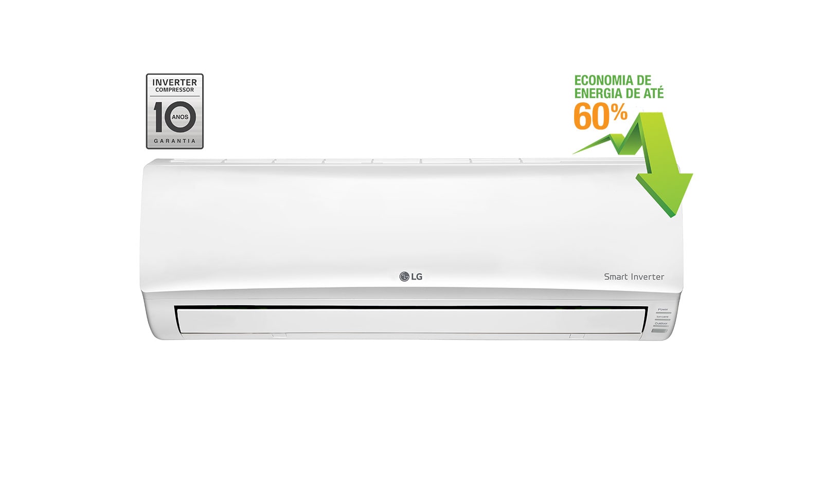 LG Ar Condicionado Split LG Smart Inverter, 18.000 Btu/h Frio, US-Q182CSG3