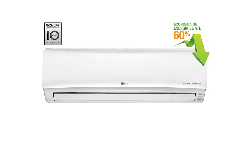 LG Ar Condicionado Split LG Smart Inverter, 18.000 Btu/h Frio, US-Q182CSG3