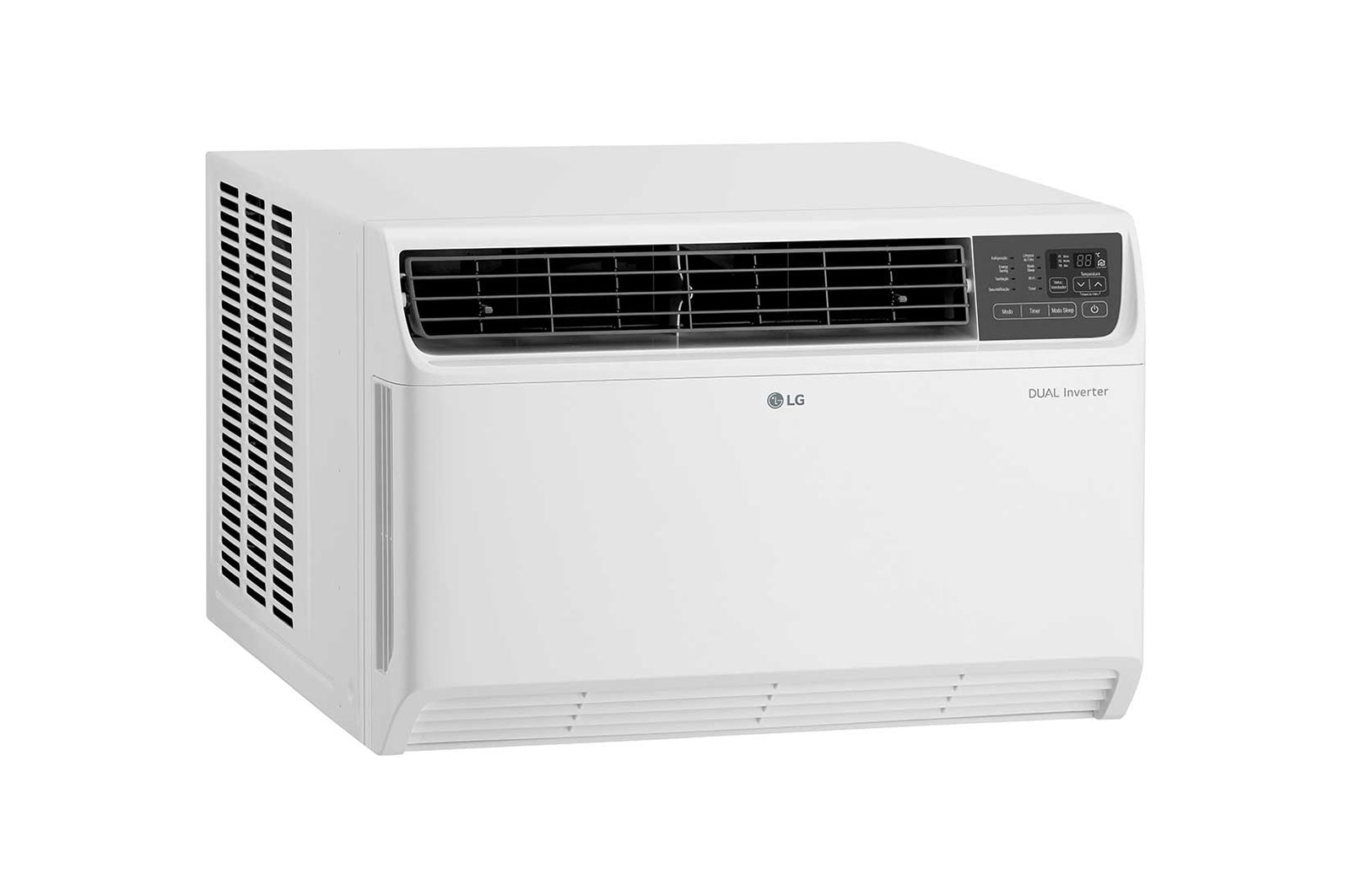 LG Ar Condicionado Janela LG DUAL Inverter VOICE 10.000 Frio, 127V, W3NQ10UNNP0