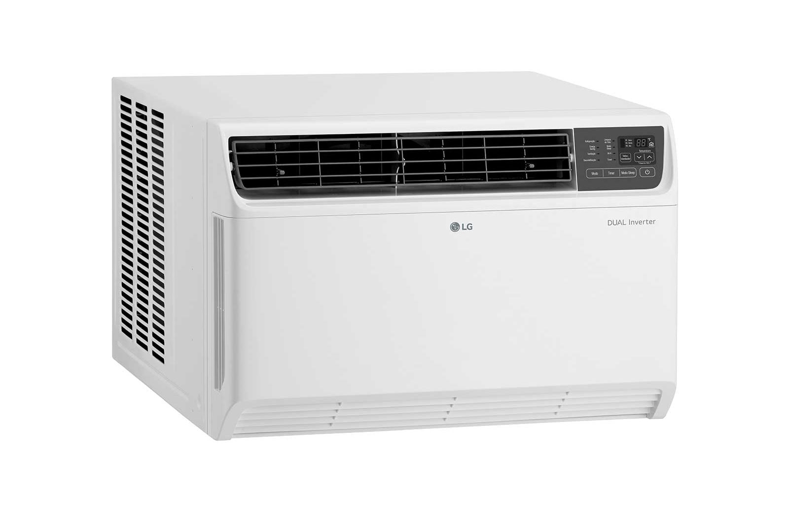 LG Ar Condicionado Janela LG DUAL Inverter VOICE 14.000 Frio, 127V, W3NQ15LNNP0