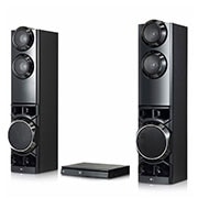 LG Home Theater LG Xboom LHD687 4.2 canais Bluetooth USB HDMI Dual subwoofers integrados Karaokê, LHD687