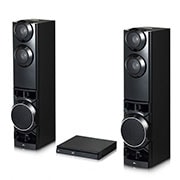 LG Home Theater LG Xboom LHD687 4.2 canais Bluetooth USB HDMI Dual subwoofers integrados Karaokê, LHD687