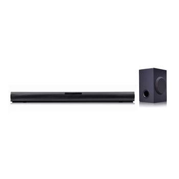 Front view soundbar