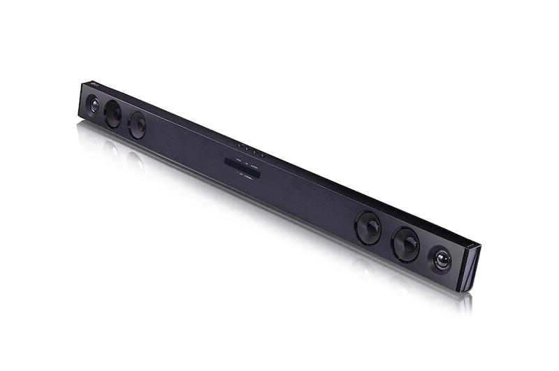 LG Soundbar LG SQC2 2.1 Canais 300W RMS Bluetooth 4.0 Auto Sound Engine (ASE) Adaptive Sound Control (ASC) Sem Fios, SQC2